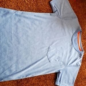 Baby blue light tee